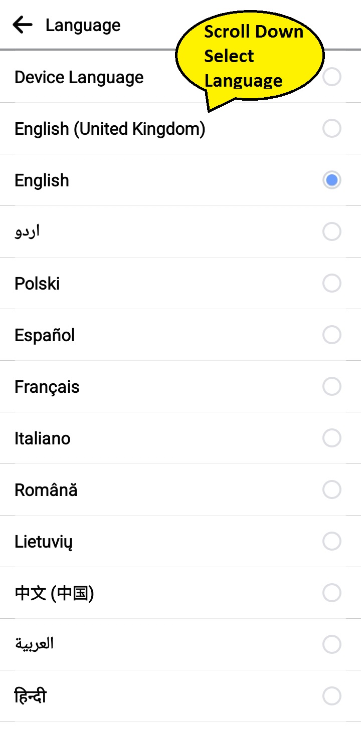 How to manage your Language settings in Facebook